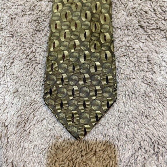 Ermenegildo Zegna Other - Ermenegildo‎ Zegna Tie Mens Silk Luxury Designer Geometric Made in Italy Necktie